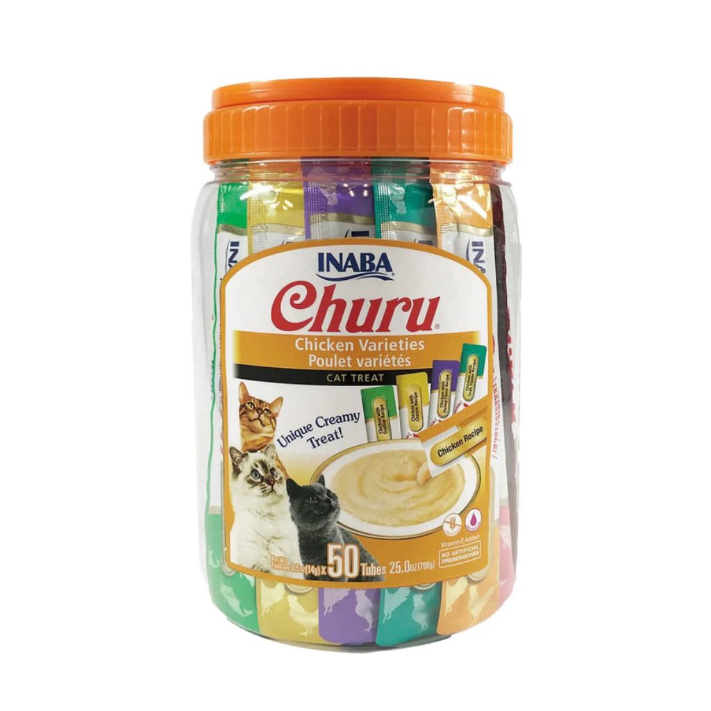 Churu Chicken Variety Puree 50pk