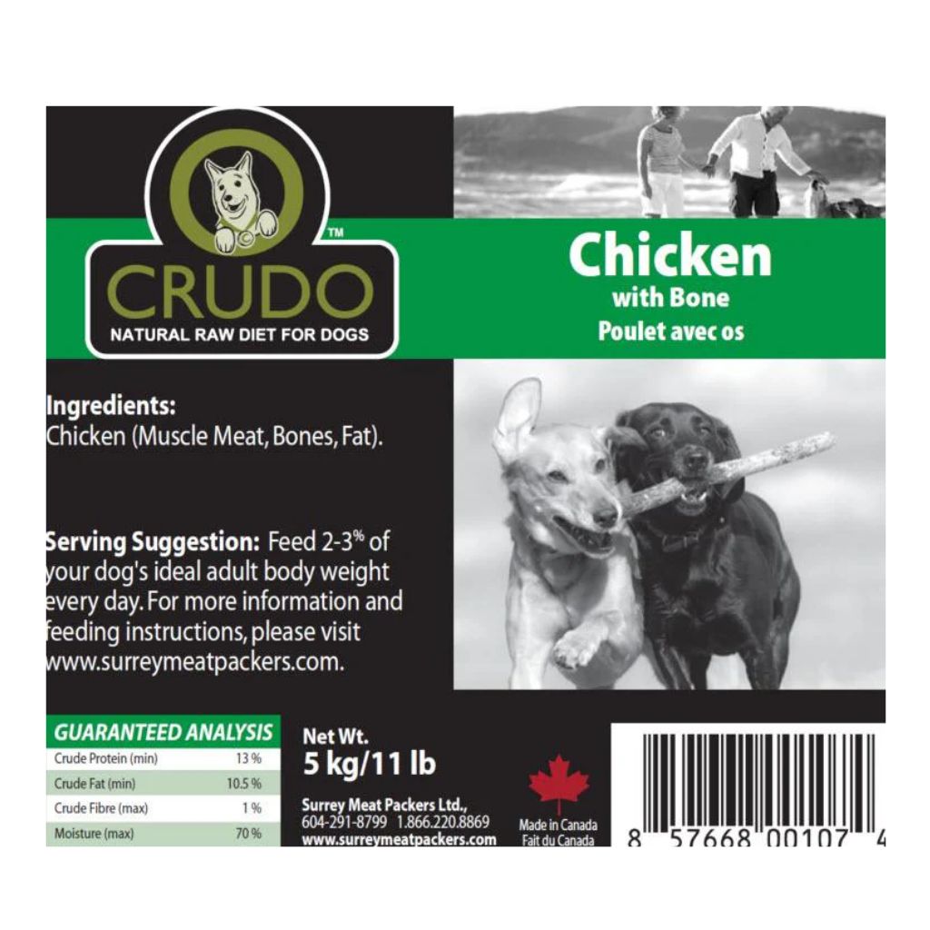 Plain Chicken with Bone 500 gram tubes