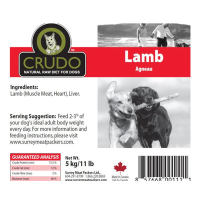 Plain Lamb  500 gram tubes