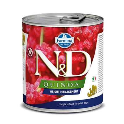 N&D - Weight Control - Quinoa Lamb for Dogs 6/285g