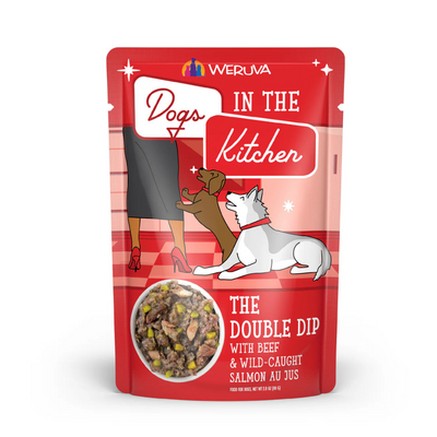 The Double Dip with Beef & Wild Caught Salmon Au Jus