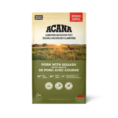 Acana Pork with Squash Recipe