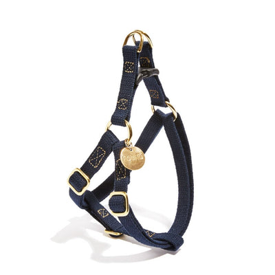 Found My Animal Classic Cotton Harness - Navy