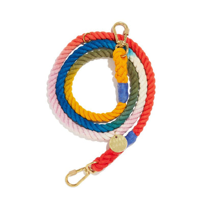 Found My Animal The Henry Ombre Cotton Rope Dog Leash - Adjustable