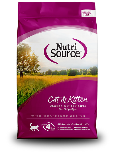 NutriSource Cat & Kitten Chicken & Rice