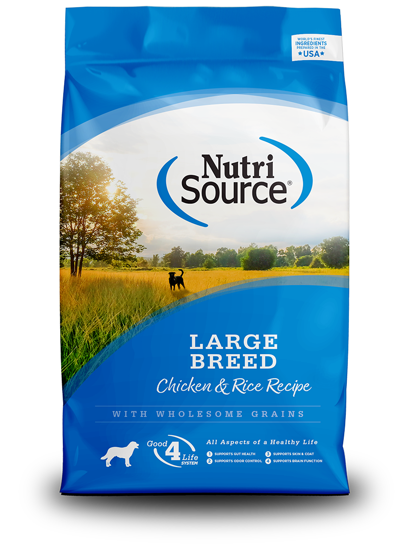 NutriSource Dog Large Breed Chicken & Rice