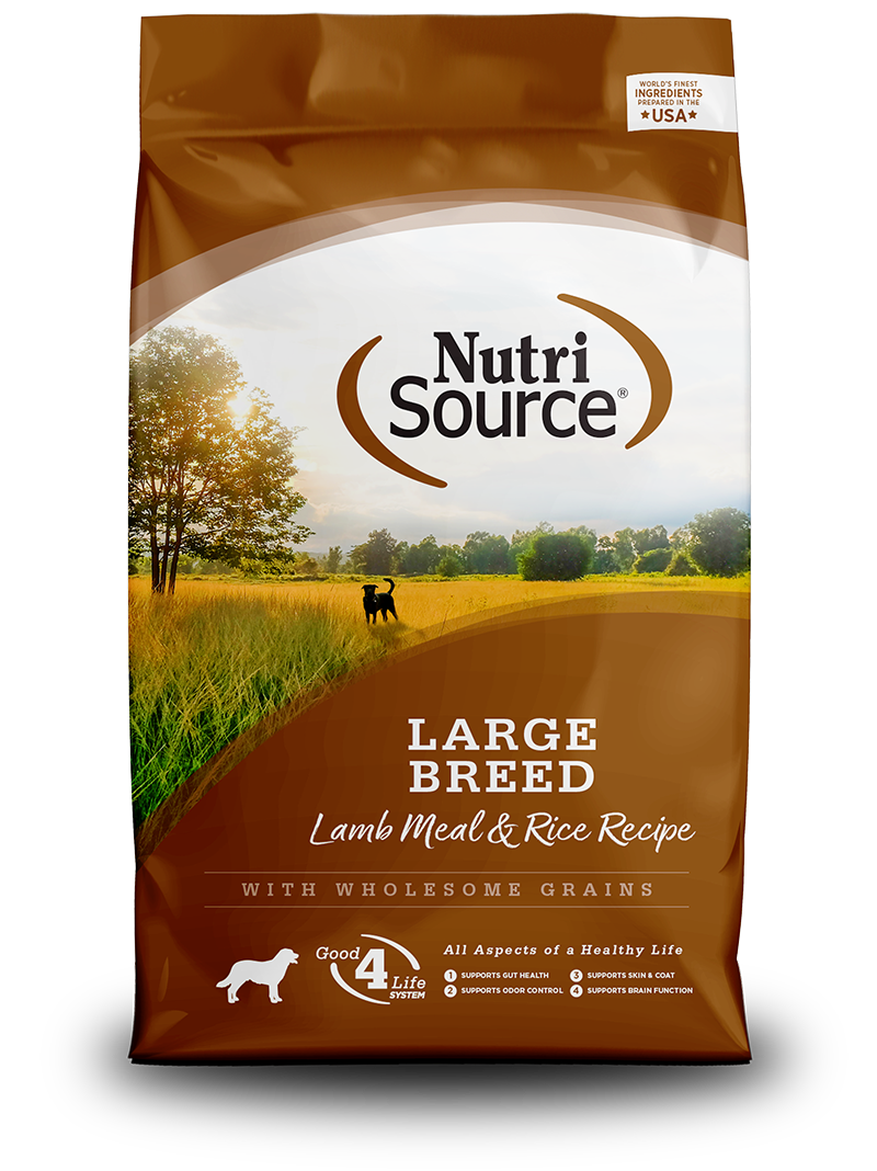 NutriSource Dog Large Breed Lamb Meal & Rice
