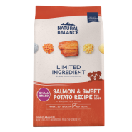 Natural Balance Small Breed Salmon & Sweet Potato Dry Formula  12 lbs. bag