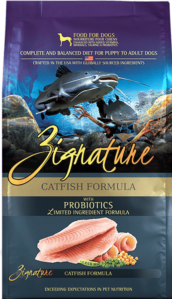 Zignature Grain-Free LID Catfish Recipe 25 lbs.