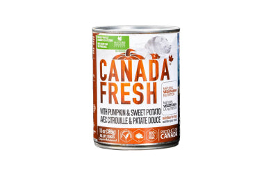 Canada Fresh Pumpkin & Sweet Potato Veggie Recipe for DOGS 12 x 13oz cans