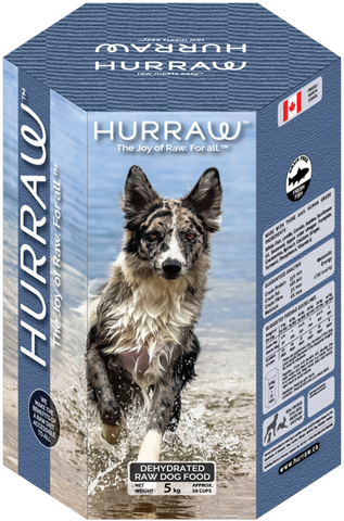 Hurraw Dehydrated Raw Fish Recipe for Dogs 10Kg