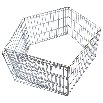 Exercise Pen Zinc Silver by Unleashed
