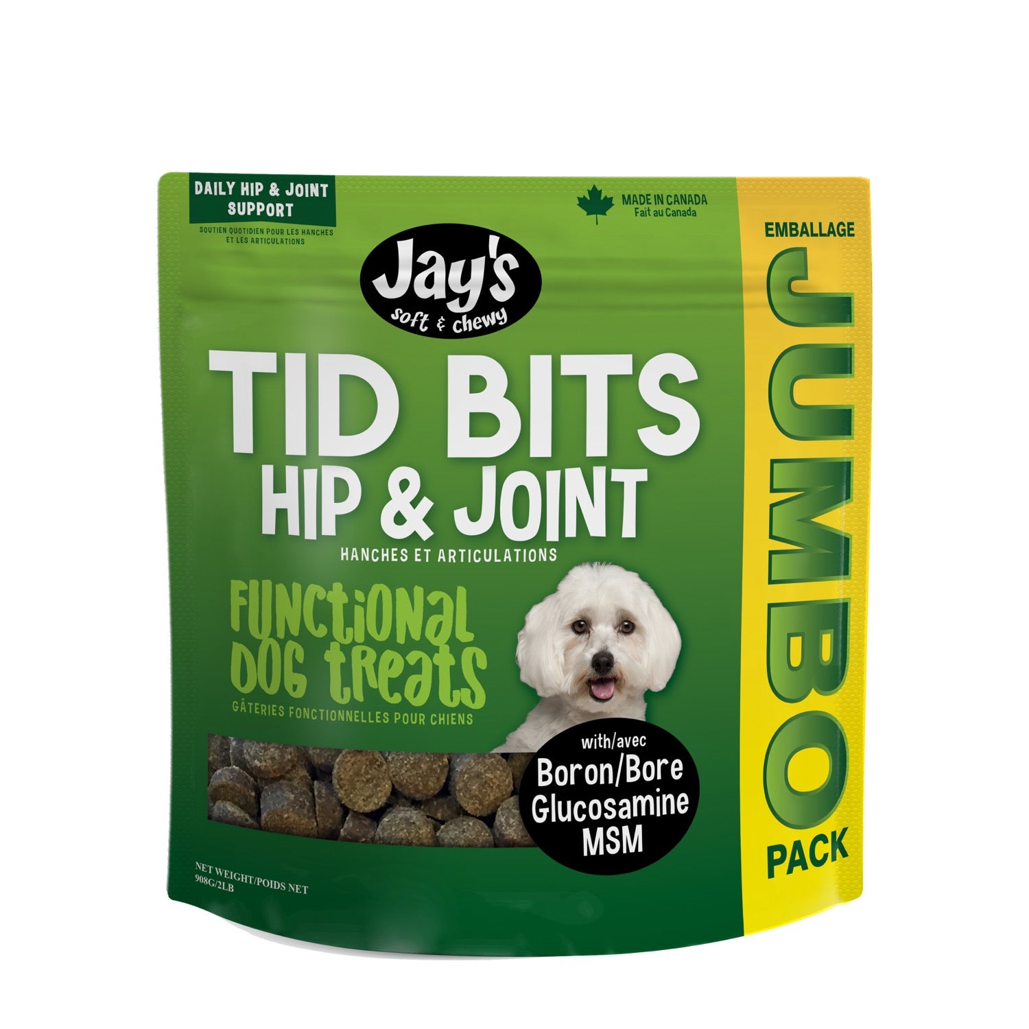 Buy Jay s Tid Bits Hip Joint Jumbo Naturally Urban Pet Store