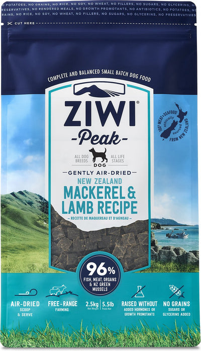 ZiwiPeak Air Dried Mackerel and Lamb
