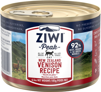 ZiwiPeak Daily Cat Venison 12 6.6 oz cans