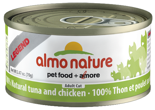 Almo Nature 100% Natural Tuna with Chicken 24 x 70g