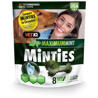Minties Maximum Mint Dental Bones for Dogs