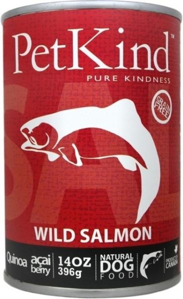 Petkind Wild Salmon 12 x 14oz cans for dogs