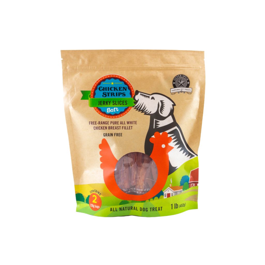 Silver Spur Chicken Jerky Soft Slices treats for dogs