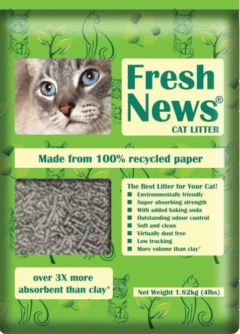 Fresh News Paper Litter 25 lbs. - must be sold with other product.