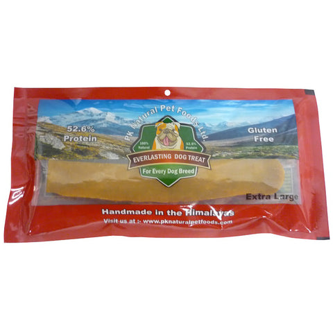 PK Natural Foods Himalayan Yak Chew XLarge treats for dogs 5OZ