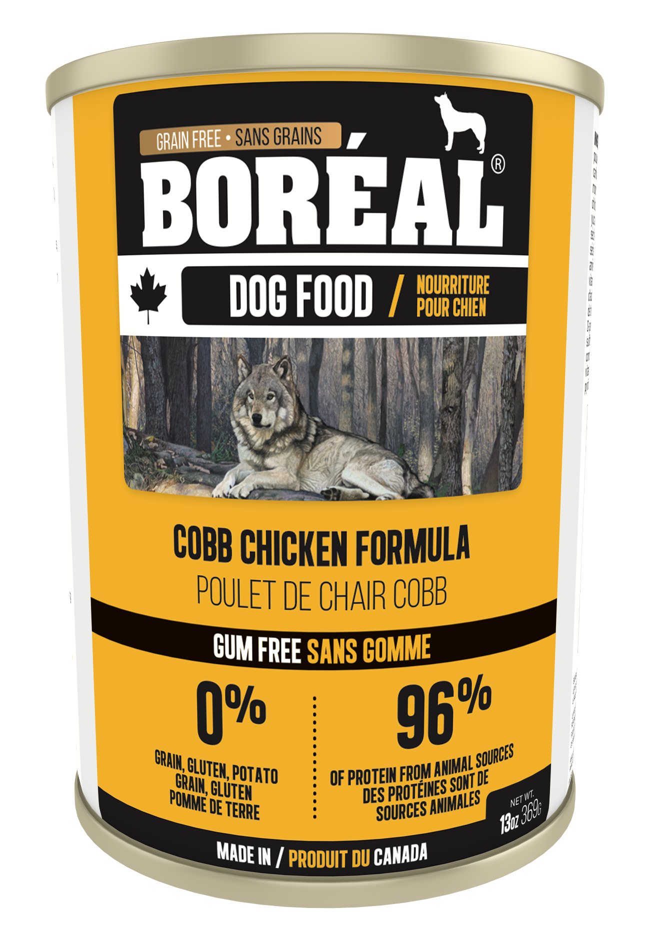 BORÉAL CANADIAN COBB CHICKEN FORMULA for Dogs 12 x 13.2 oz cans