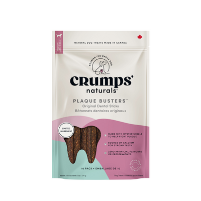 Crumps' Naturals Original Dog Plaque Busters Dental Treats