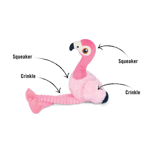 PLAY Fetching Flock - Flamingo TOYS for Dogs