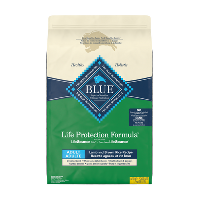 Blue Buffalo Life Protection Formula Lamb & Brown Rice for Adult Dogs 26 lbs