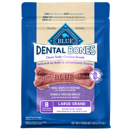Blue Buffalo Dental Bone Treats for Dogs - various sizes