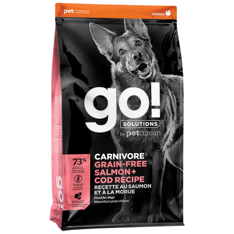 GO! Carnivore GRAIN-FREE Salmon & Cod 22 lbs.