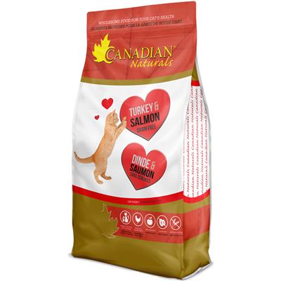 Canadian Naturals Grain Free Turkey and Salmon for Cats 15 lbs