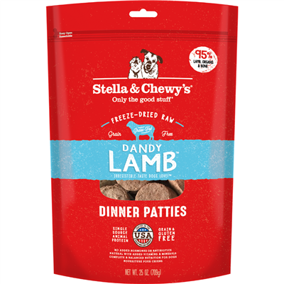 Stella & Chewy's Dandy Lamb Freeze-Dried Dinner