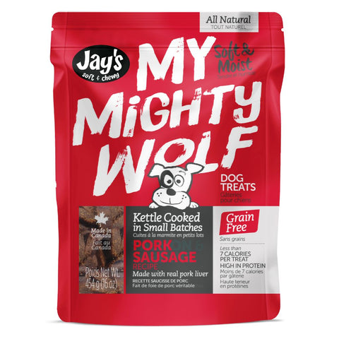My Mighty Wolf Pork treats for dogs  454 gm