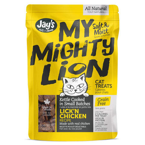 My Mighty Lion Chicken treats for Cats 75GM