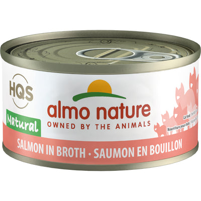 Almo Nature HQS Salmon Recipe 24 x 70 gram cans