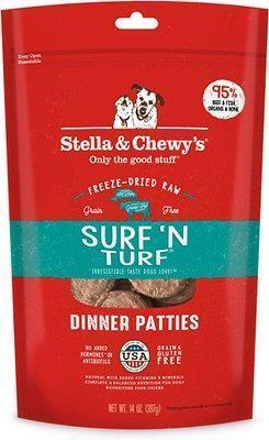 Stella and Chewy's Surf n' Turf Freeze Dried Dinner 25 oz.