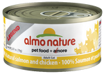 Almo Nature 100% Natural Salmon with Chicken 24 x 70g