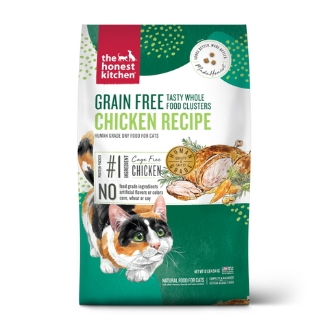 Honest Kitchen - Grain Free Whole Food Chicken Clusters for Cats