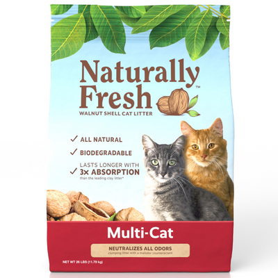 Naturally Fresh MulitCat Clumping Formula non scented 26 lbs.