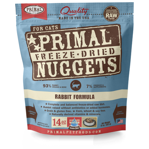Primal Cat Freeze-Dried Rabbit Nuggets
