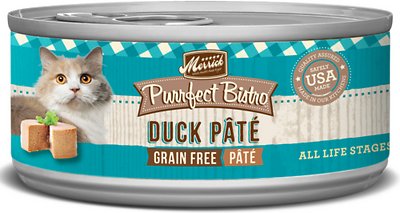 Merrick Purrfect Bistro Grain-Free Duck Pate 24 x 5.5 oz. cans.