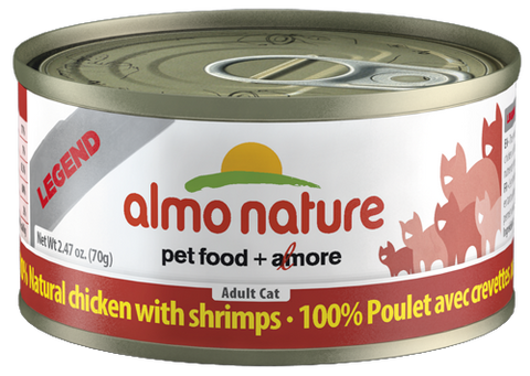 Almo Nature 100% Natural Chicken with Shrimps 24 x 70g