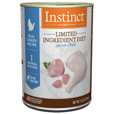 Nature's Variety  Instinct' Limited Ingredient Canned Dog Food - Turkey 6 x 13.2 oz cans