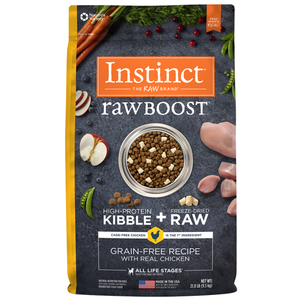 buy Nature s Variety Instinct Raw Boost Chicken Meal Kibble for