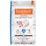 Nature's Variety Instinct Grain-Free L.I.D. Diet Turkey Meal Formula for Dogs  20 lbs. bag