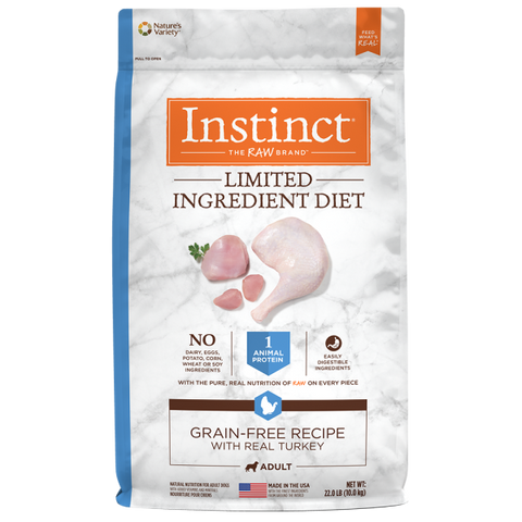 Instinct limited ingredient turkey online