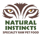Natural Instinct wild salmon and non-med chicken with bone  organ & supplements for cats 6 x 250 gr