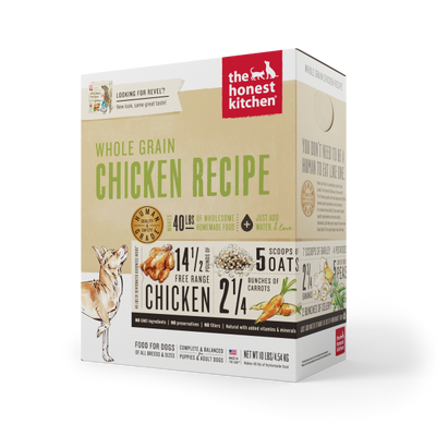 Honest Kitchen Dehydrated - Whole Grain Chicken Recipe 10 lbs.