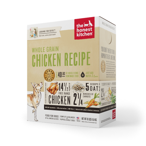 Honest Kitchen Dehydrated - Whole Grain Chicken Recipe 10 lbs.